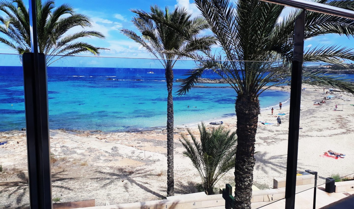Vista mare dall'appartamento Espardell 13